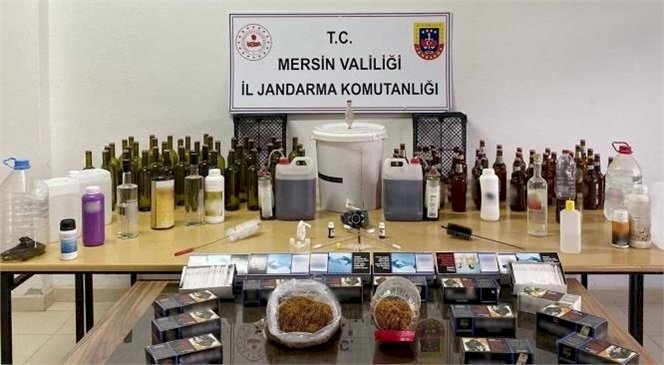 Jandarma’dan Sahte İçki Operasyonu