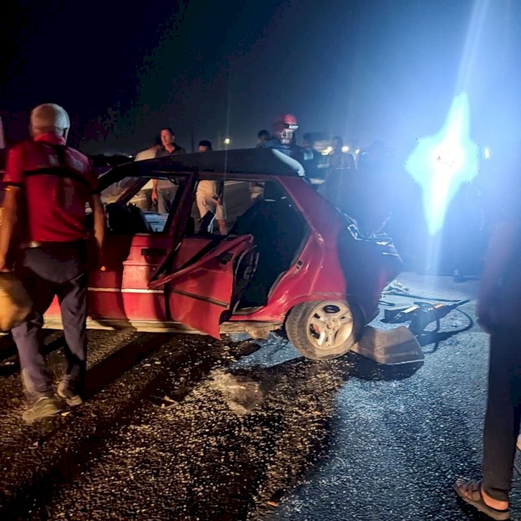 Mersin’de 1 kişinin öldüğü, 4 kişinin yaralandığı kaza kameraya yansıdı