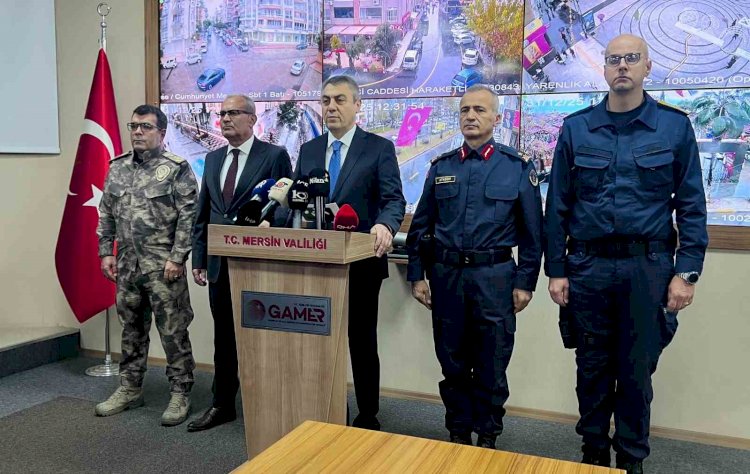 Mersin’de Yılbaşı İçin Üst Düzey Güvenlik: 12 Bin Personel Sahada