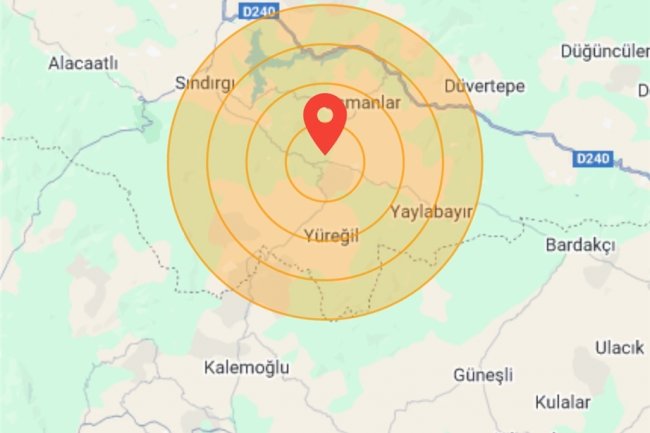 Gece Saatlerinde 5.2 Büyüklüğünde Deprem Meydana Geldi