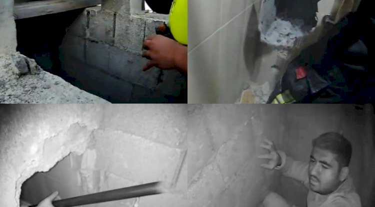 Mersin'de havalandırma boşluğunda nefes kesen kurtarma operasyonu