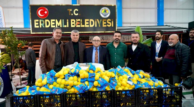 MERSİN TARIM FUARI’NIN GÖZDESİ ERDEMLİ BELEDİYESİ STANDI OLDU