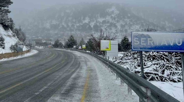 Sertavul Geçidi’nde ulaşım kontrollü sağlanıyor