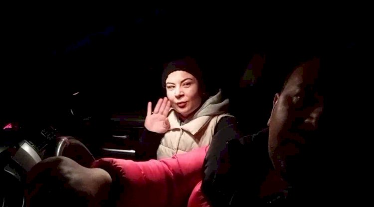 Mersin’de araçlarıyla karlı yolda mahsur kalan çift kurtarıldı