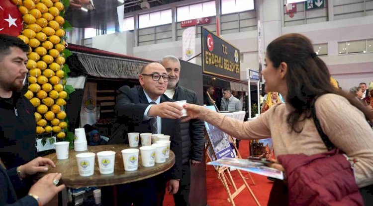 Erdemli, EMITT Fuarı’nda ziyaretçilerin ilgi odağı oldu
