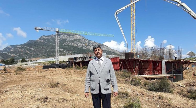 Anamur'da yapılacak caminin kıblesi yerinde belirlendi