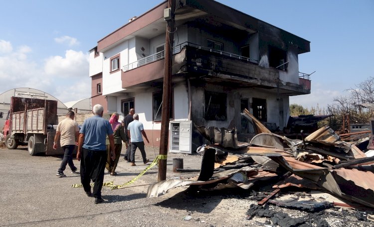 25 yıllık emek kundaklamayla kül oldu: En mutlu günlerini komşu zehire çevirmiş