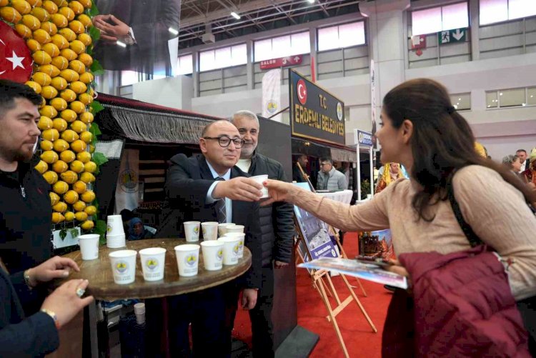Erdemli, EMITT Fuarı’nda ziyaretçilerin ilgi odağı oldu