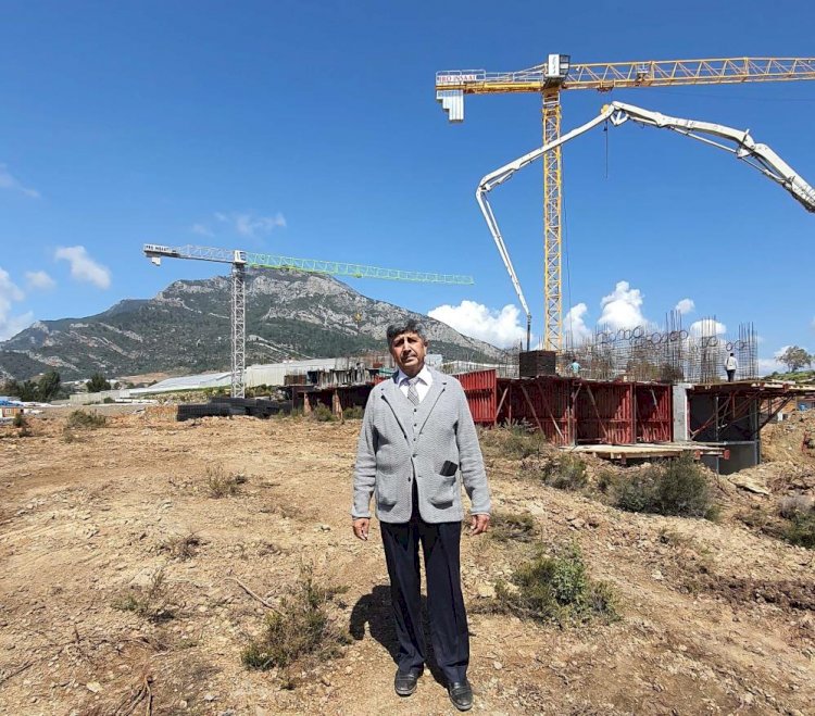 Anamur'da yapılacak caminin kıblesi yerinde belirlendi